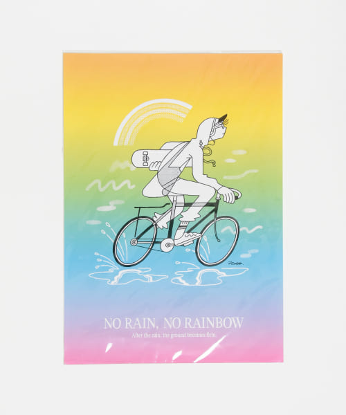 Norikazu Hatta　自転車 ポスター