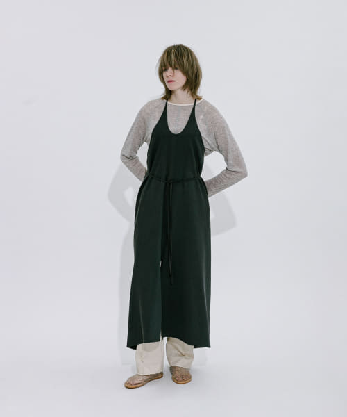 layered apron onepiece