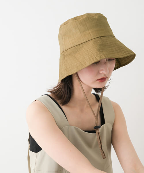 『WEB限定』『UVカット』UVダウンブリムハット