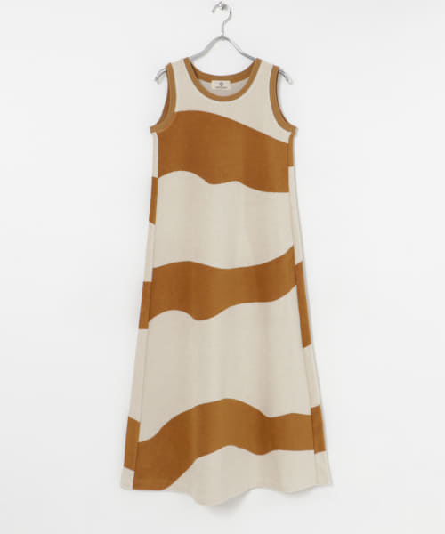 SEAGREEN　WAVE PILE ONE PIECE