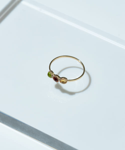 ff by decor urban research　three stone ring