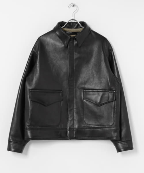 A PRESSE　Type A-2 Leather Flight Jacket