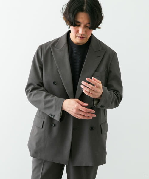 『イージーケア』LIFE STYLE TAILOR　ストレッチオックスWジャケット