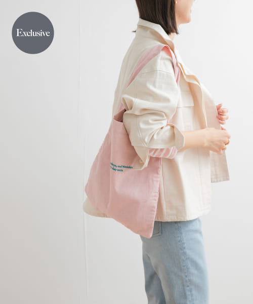 『別注』beej×DOORS　ロゴエコバッグ