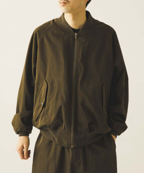 A PRESSE　Silk Padding Jacket