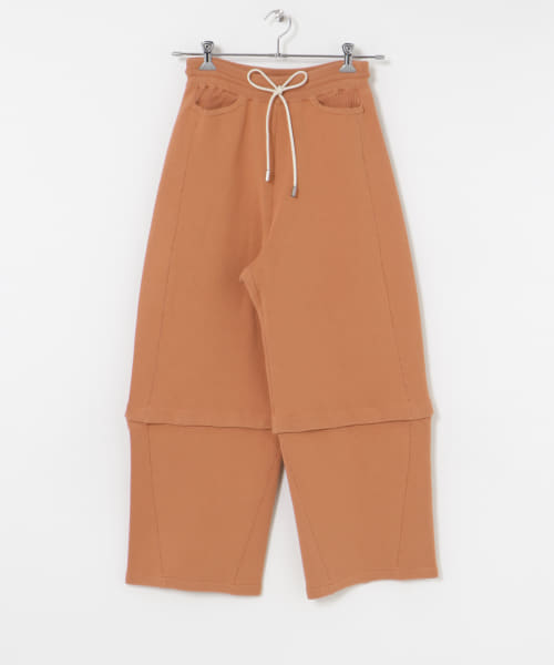 cwtch　COTTON KNIT 2WAY PANTS