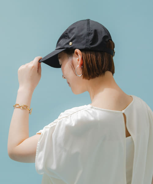 F by ROSSO　UVカット撥水キャップ