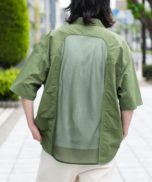 ARMY TWILL　Nylon OX Mesh H/S Shirts