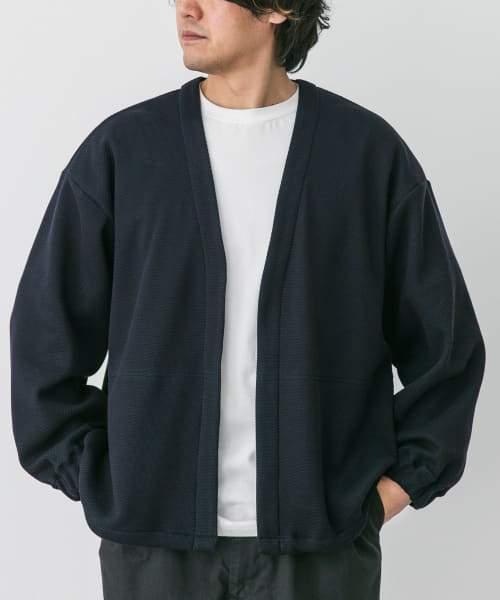 STILL BY HAND　Buttonless cardigan