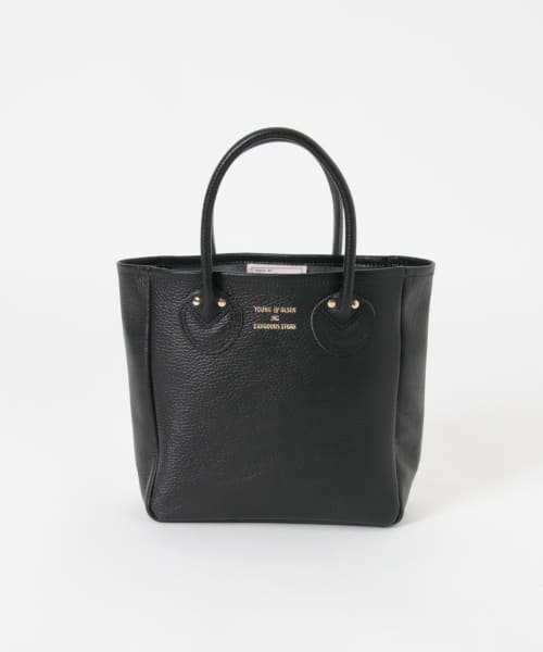 YOUNG&OLSEN　EMBOSSED LEATHER TOTE S