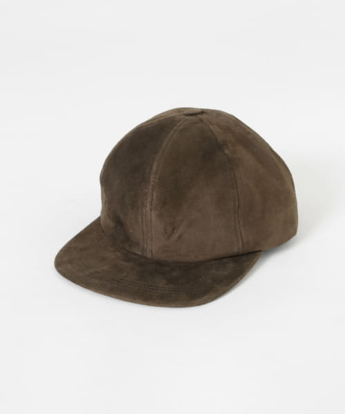 WINNER CAP　SUEDE BASEBALL CAP