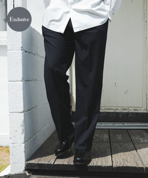 『別注』BROOKS BROTHERS×UR　TWO INTUCK TROUSERS