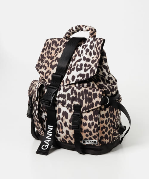 GANNI　Recycled Tech Backpack P