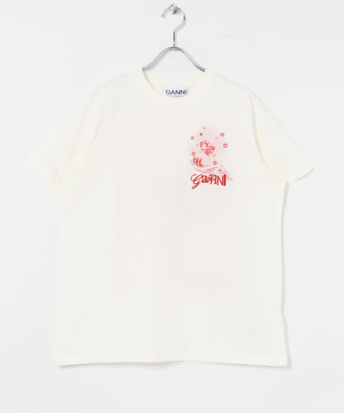 GANNI　Basic Celestial Relaxed T-shirt