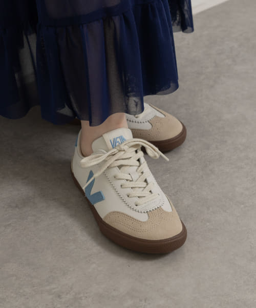 veja　VOLLEY-WHITE AQUA-W