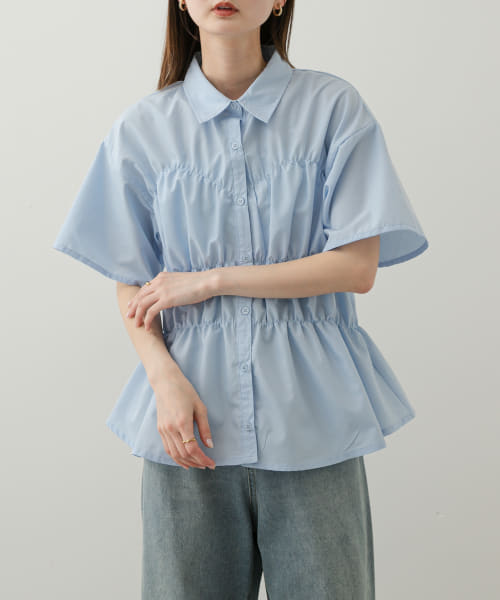 『WEB限定』シャーリングシャツ(半袖)