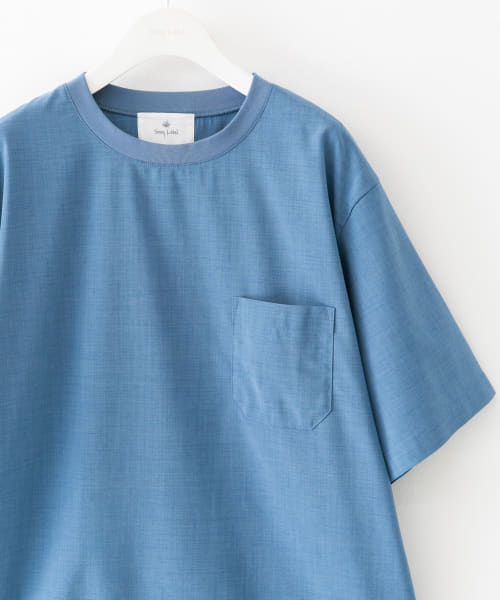 クイックドライリネンタッチTシャツ