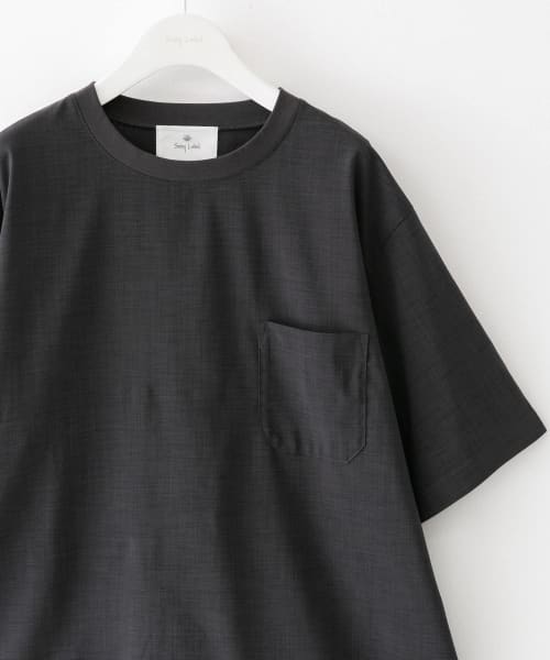 クイックドライリネンタッチTシャツ