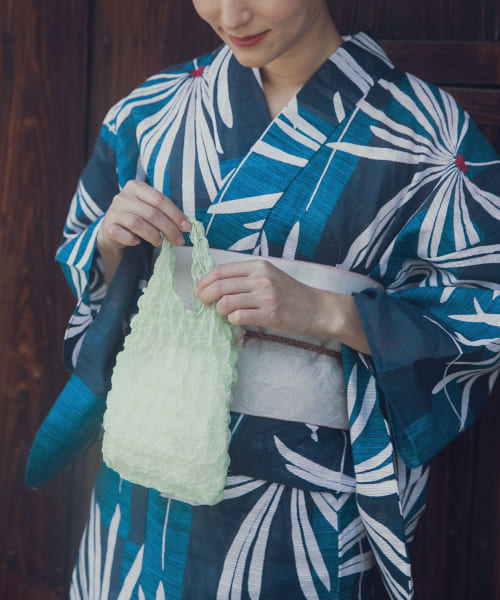 mini shibori bag