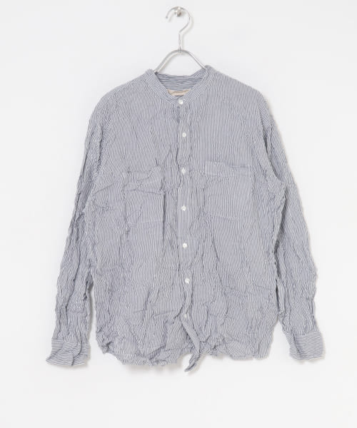 Vas-Y Lentement　STRIPE LONG-SLEEVE SHIRTS