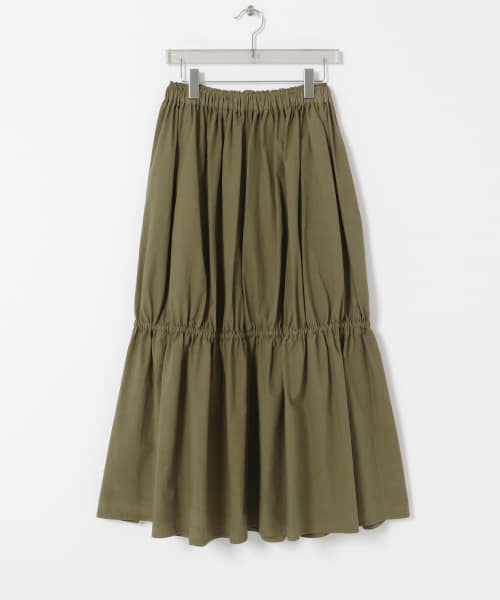 Nomat　Cotton Shirring Skirt