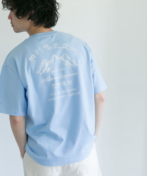 『別注』WILDERNESS EXPERIENCE×DOORS　バックプリントTシャツ