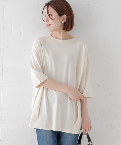 オーバーチュニックTシャツ