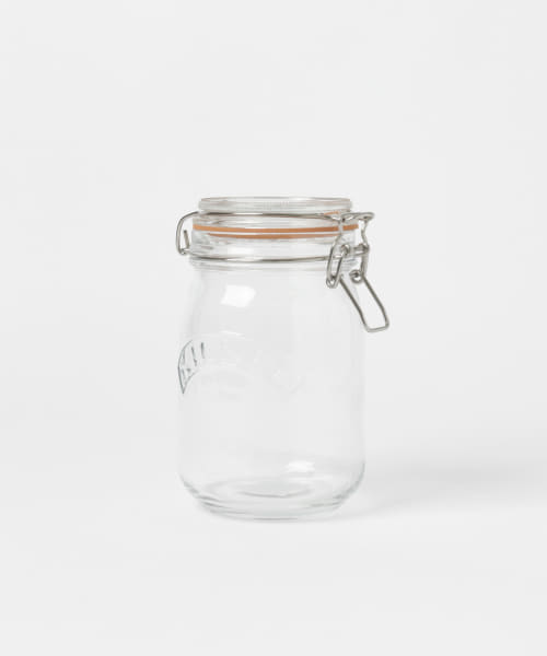 KILNER　ROUND CLIP TOP JAR 1L