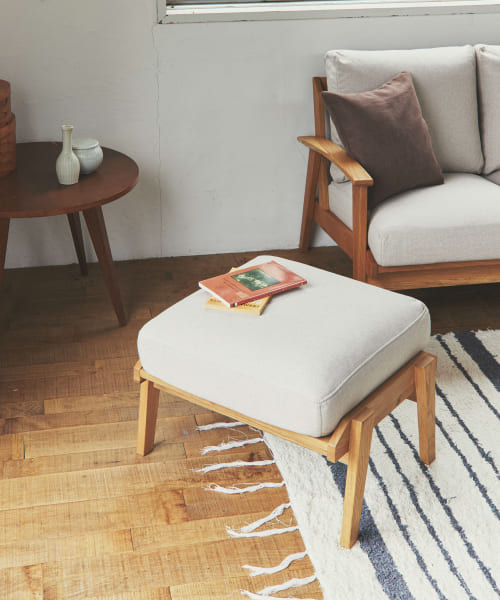 BOTHY Modern Ottoman オーク無垢材
