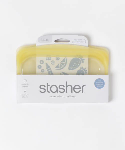 stasher　Silicone bag EZ snacks