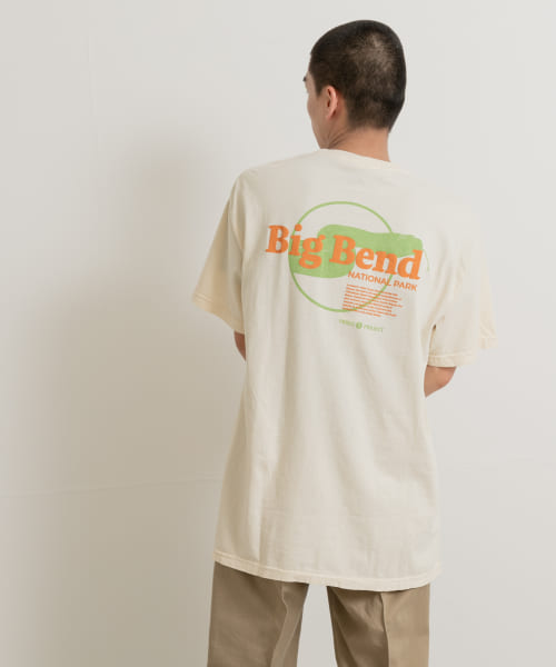 PARKS PROJECT　Big Bend Puff Print T-shirts