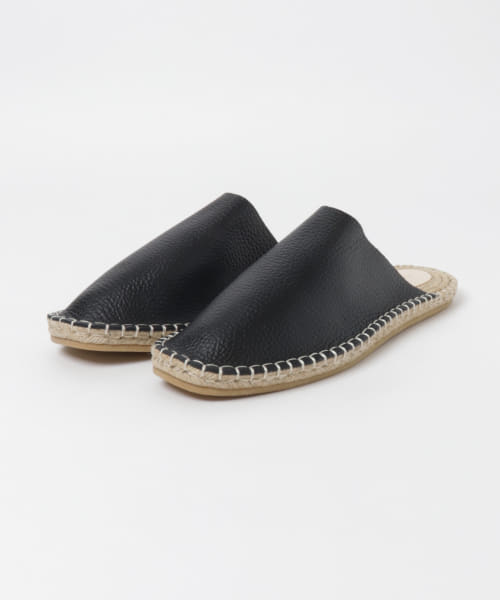 Hender Scheme　jute mule grain leather