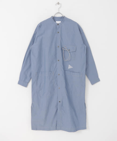 and wander　CDR typewriter long shirts