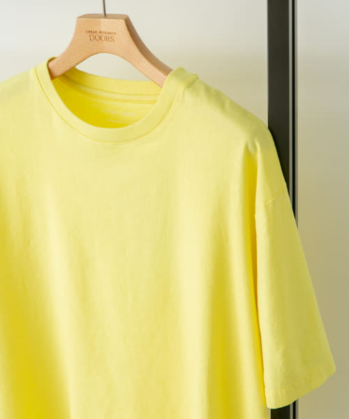 ストレッチリネンショートスリーブTシャツ