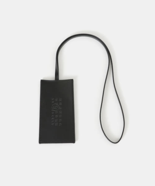 MM6　LABEL LOGO KEY LANDYARD