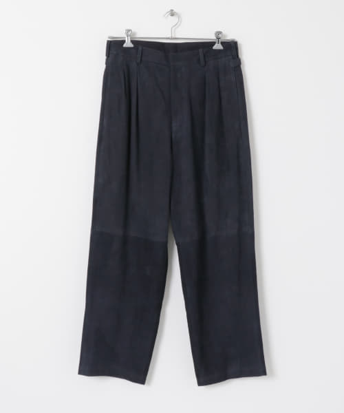 A PRESSE　Suede Trousers
