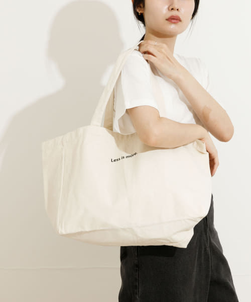 mana. ORGANIC LIVING　マルチポケットトートバッグ