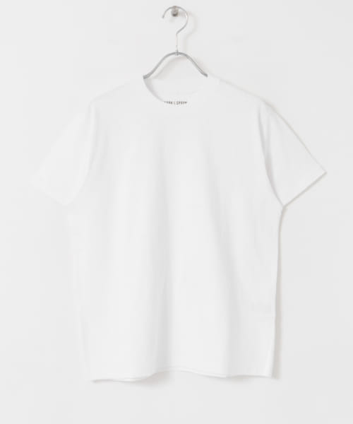 FORK&SPOON　ラフィー天竺ショートスリーブTシャツ