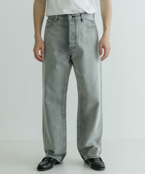 YLEVE　13.5ozDENIM STRAIGHT FADE