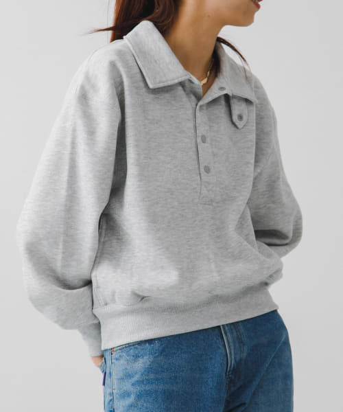 DAIWA PIER39　Ws TECH SWEAT SNAP PULLOVER