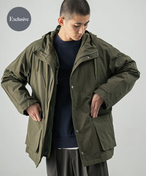 『別注』TAION×URBAN RESEARCH　 3WAY HOODED JACKET