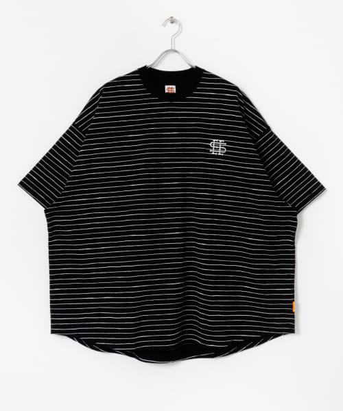 SEE SEE　SUPER BIG ROUND SS TEE BASICボーダー
