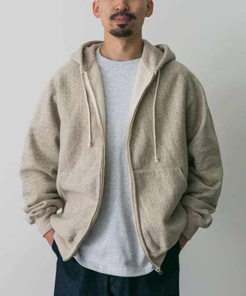 ENDS and MEANS　Zip Hoodie Sweat