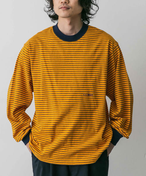 L.L.Bean　UnionLong-SleeveStripeT-shirts
