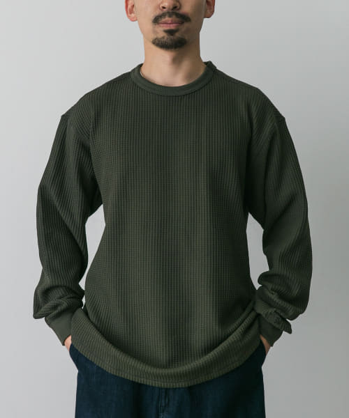 THE NORTH FACE　Long-Sleeve Warm Waffle Crew