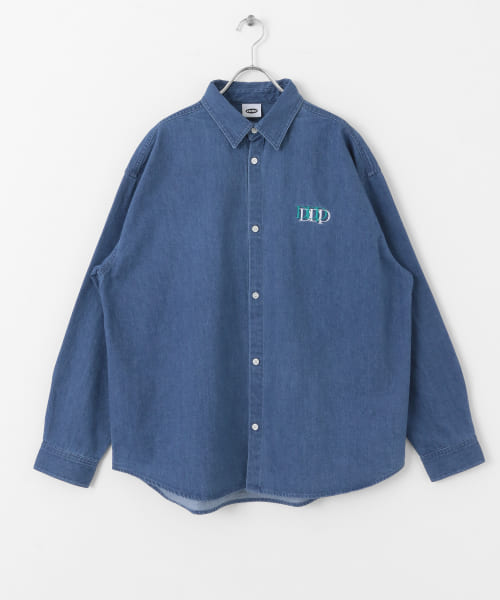 ddp　EMBROIDERY DENIM SHIRTS