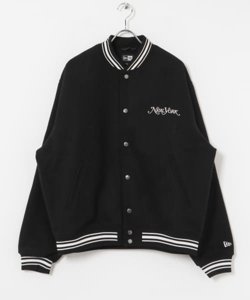 New Era　MELTON VARSITY NYMG BLK