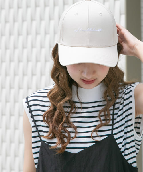 Healthknit　ロゴ刺繍CAP