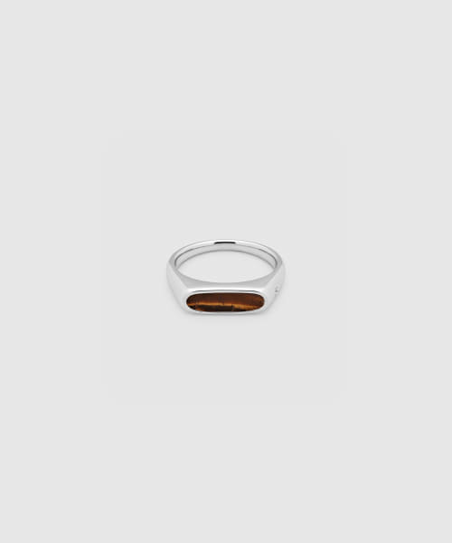 TOM WOOD　Mario Ring Tiger Eye