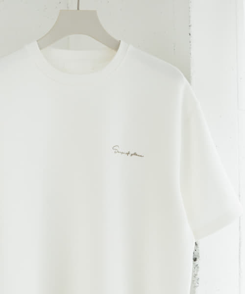『一部WEB限定カラー』『ユニセックス』シシュウダンボールポンチショートスリーブTシャツ